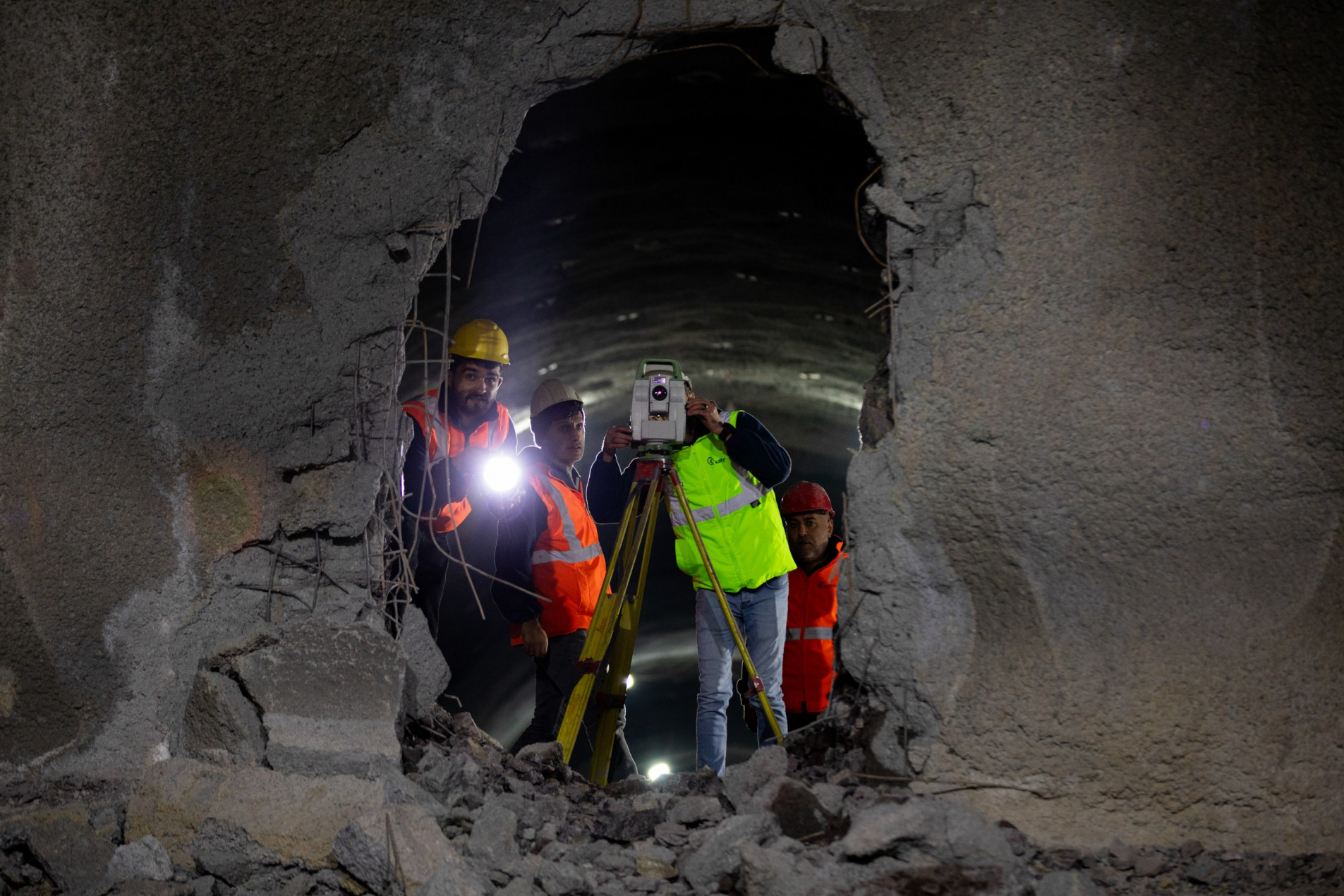 Excavation Work on the Second Tunnel of the Horadiz–Aghband Railway Line Completed