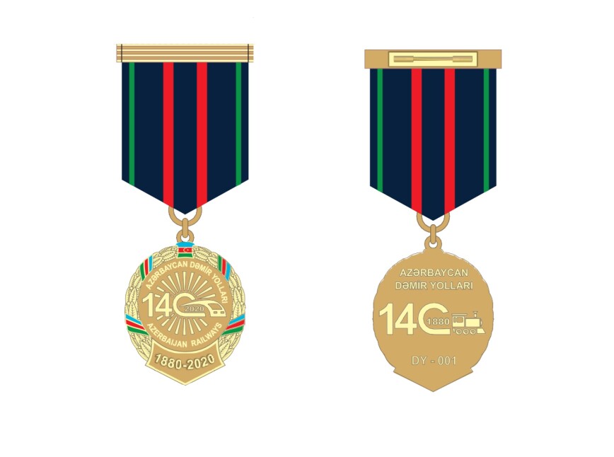 “Azərbaycan Dəmir Yollarının 140 illiyi” medalı təsis edilib