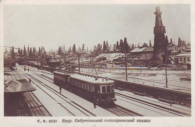 98 il əvvəl elektrikləşdirilmiş dəmir yolu
